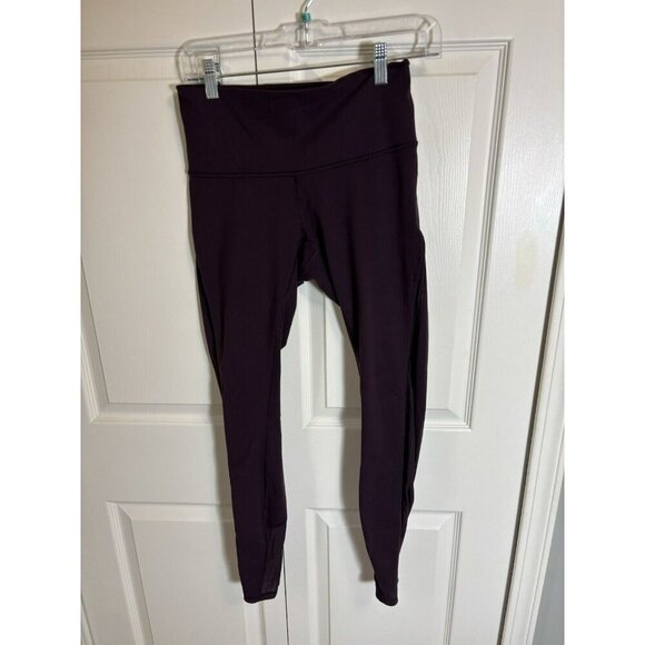 Lululemon Size 6 Mesh Side and Pocket Full Length Legging - Picture 1 of 7
